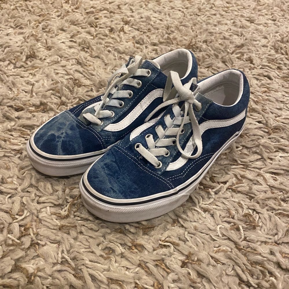 Vans Acid Washed Denim Shoes